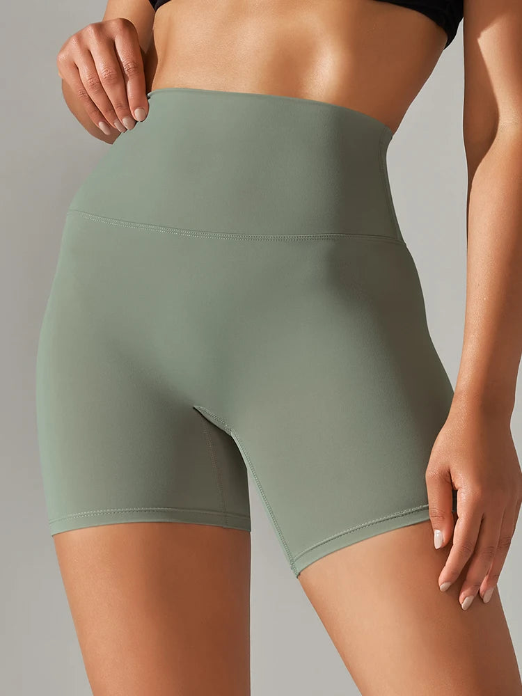 🏋️‍♀️ MB Wear Women's High-Waist Sculpt Shorts