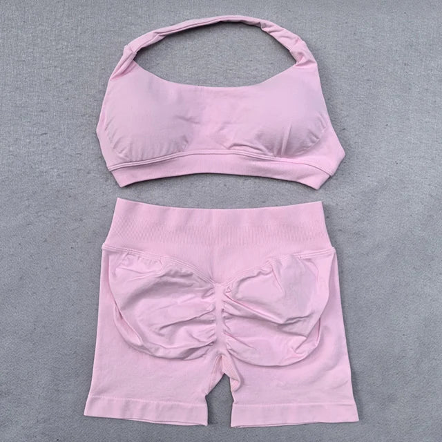 💖 MB Wear SculptFit 2-Piece Seamless Shorts Set
