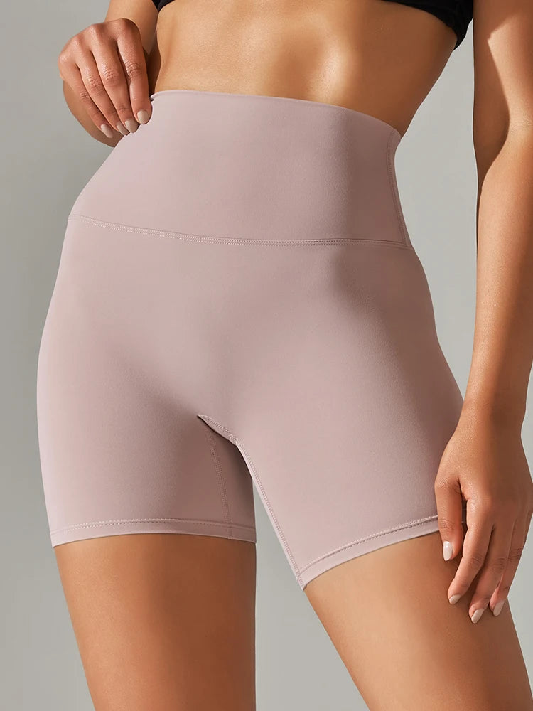 🏋️‍♀️ MB Wear Women's High-Waist Sculpt Shorts