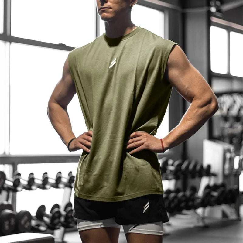 MB Wear Iron Cut Sleeveless Tee