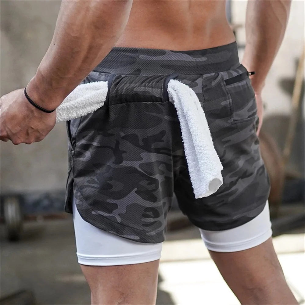 MB Wear VelocityFlex 2-in-1 Training Shorts