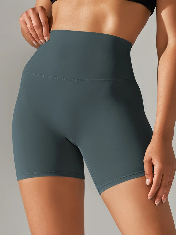 🏋️‍♀️ MB Wear Women's High-Waist Sculpt Shorts