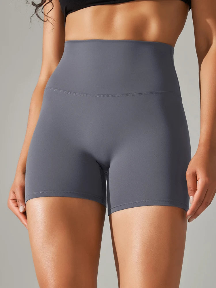 🏋️‍♀️ MB Wear Women's High-Waist Sculpt Shorts
