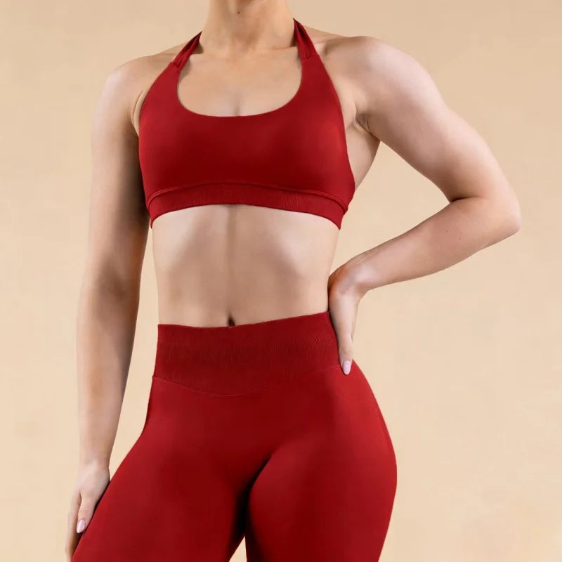 FlexFit Halter Sports Bra