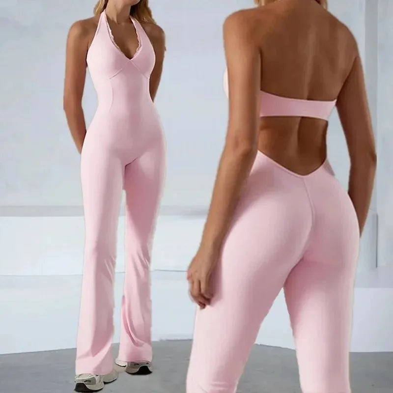 SculptFit Backless Jumpsuit