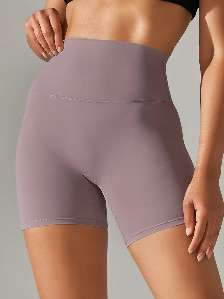 🏋️‍♀️ MB Wear Women's High-Waist Sculpt Shorts