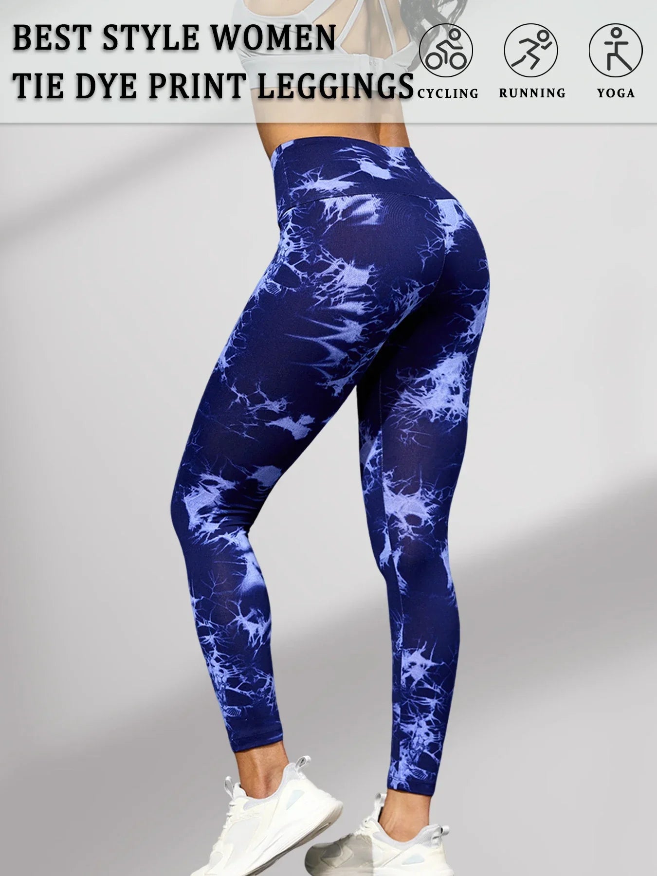 🌌 MB Wear Tie-Dye Performance Leggings