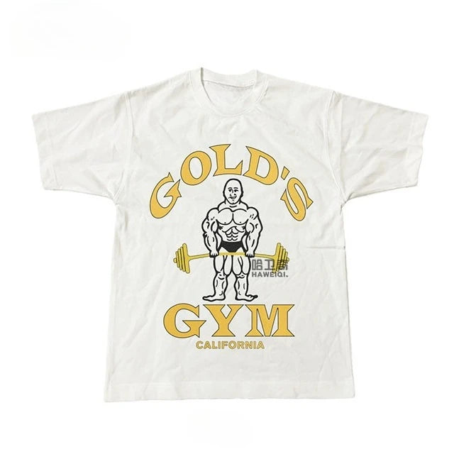 MB Wear Gold’s Gym Oversized Pump Cover Tee