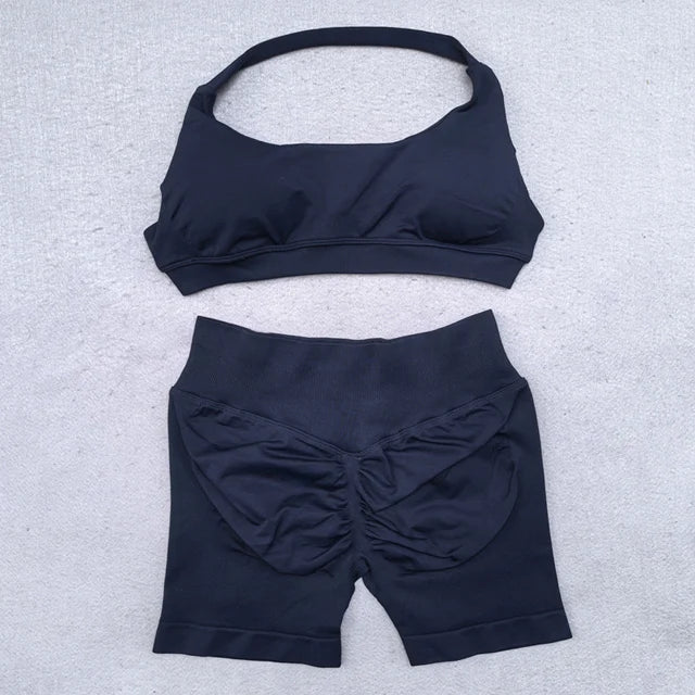 💖 MB Wear SculptFit 2-Piece Seamless Shorts Set